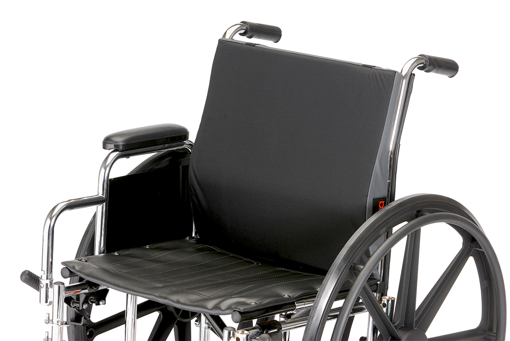 Wheelchair Back Cushion with Lumbar and Stabilization Board